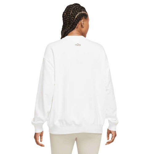 Nike Womens Dri-FIT Get Fit Training Sweatshirt - White