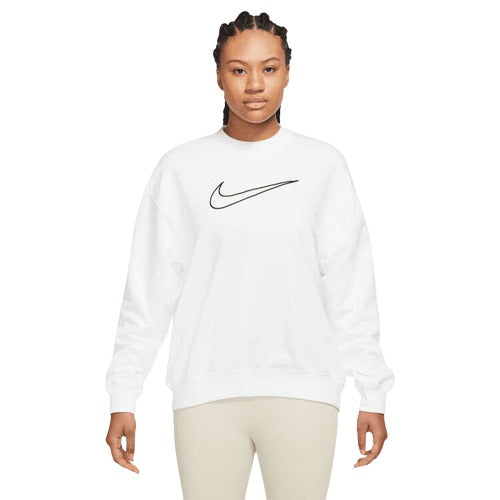 Nike Womens Dri-FIT Get Fit Training Sweatshirt - White