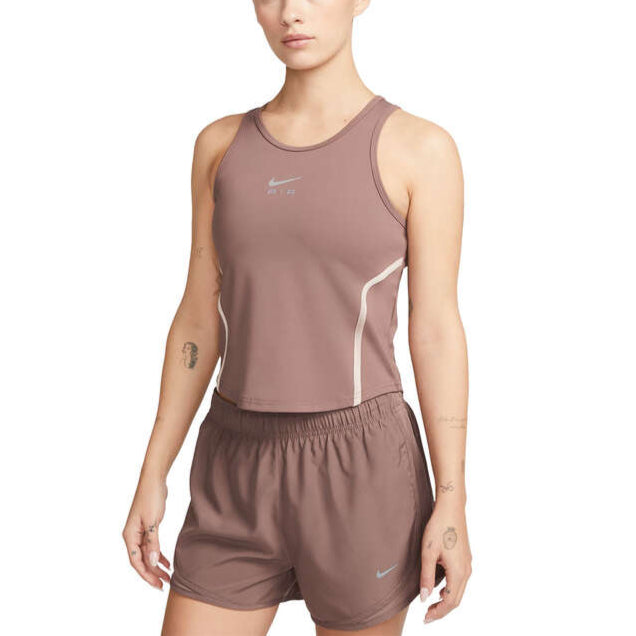 Nike Dri-FIT Air Womens Running Tank - Brown