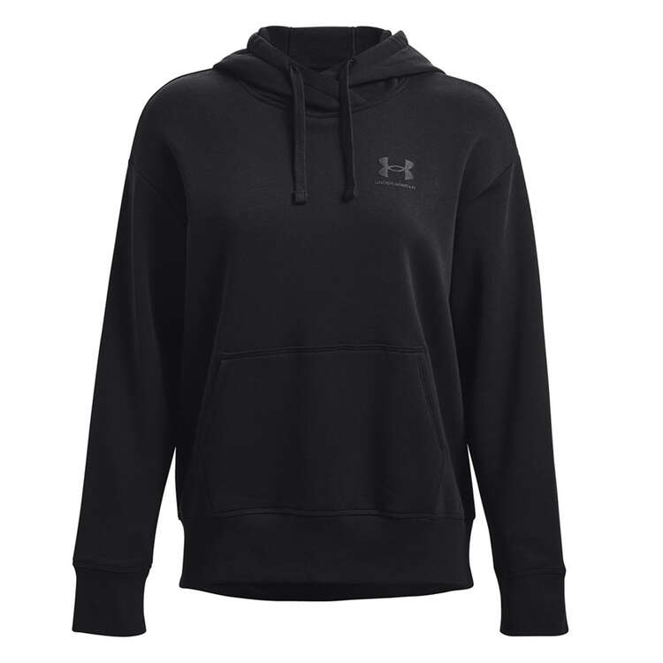 Under Armour Womens Rival Fleece Oversized Hoodie - Black