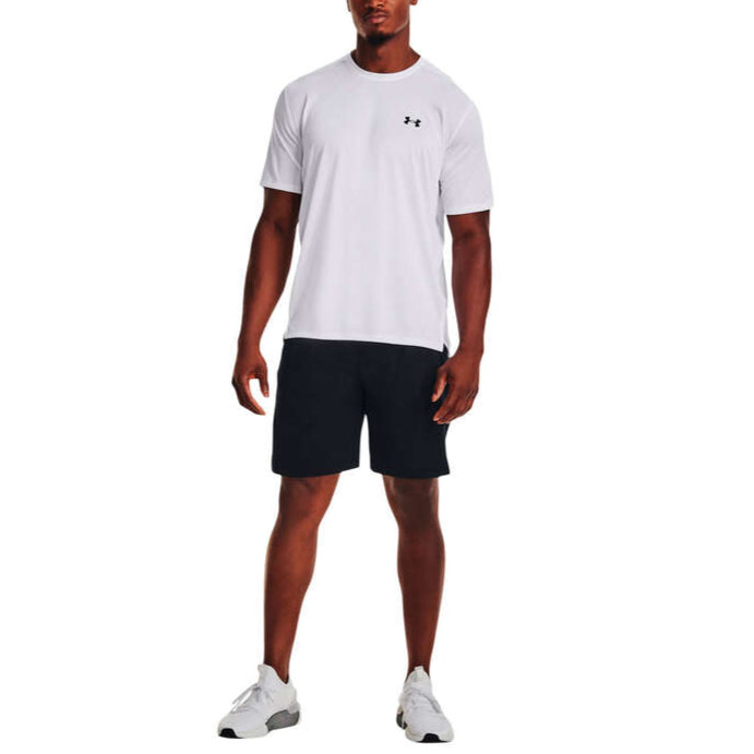 Under Armour Mens Polyester UA Tech Vent Shorts - Black