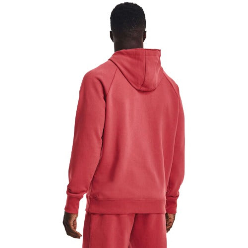 Under Armour Mens UA Heavyweight Terry Hoodie - Red