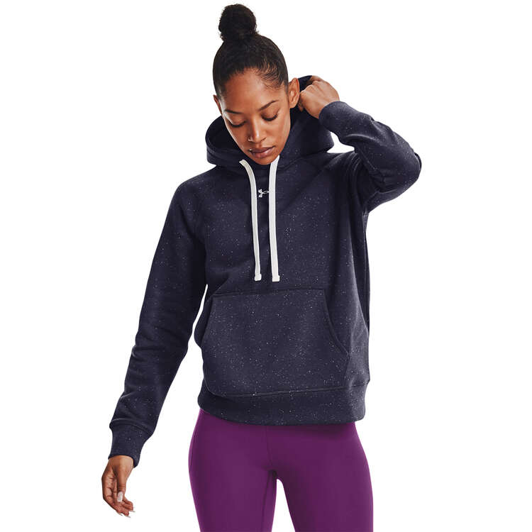 Under Armour Womens Rival Fleece HB Hoodie - Grey