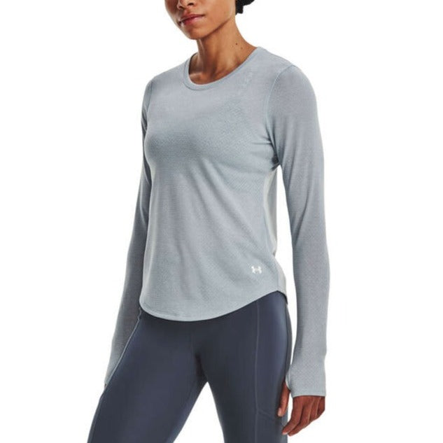 Under Armour Womens Breathable UA Streaker Long Sleeve Tee - Blue