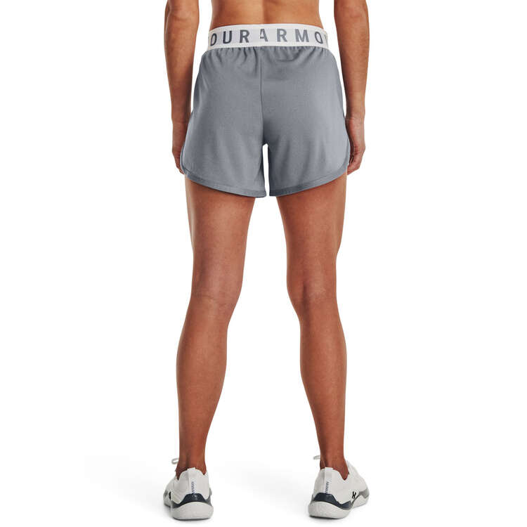 Under Armour Womens Play Up 5 Inch Shorts - Grey