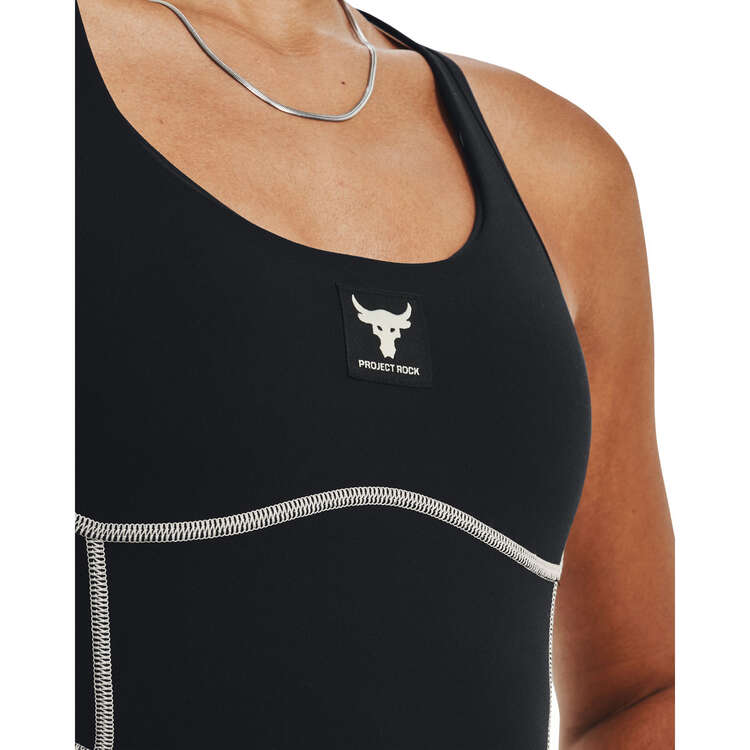 Under Armour Womens Super-Soft Project Rock Bodysuit - Black