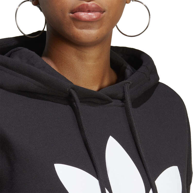 adidas Originals Womens Trefoil Hoodie - Black