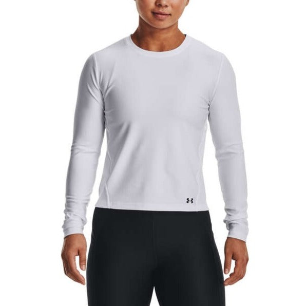 Under Armour Womens Lightweight Performance Long Sleeve Top - White