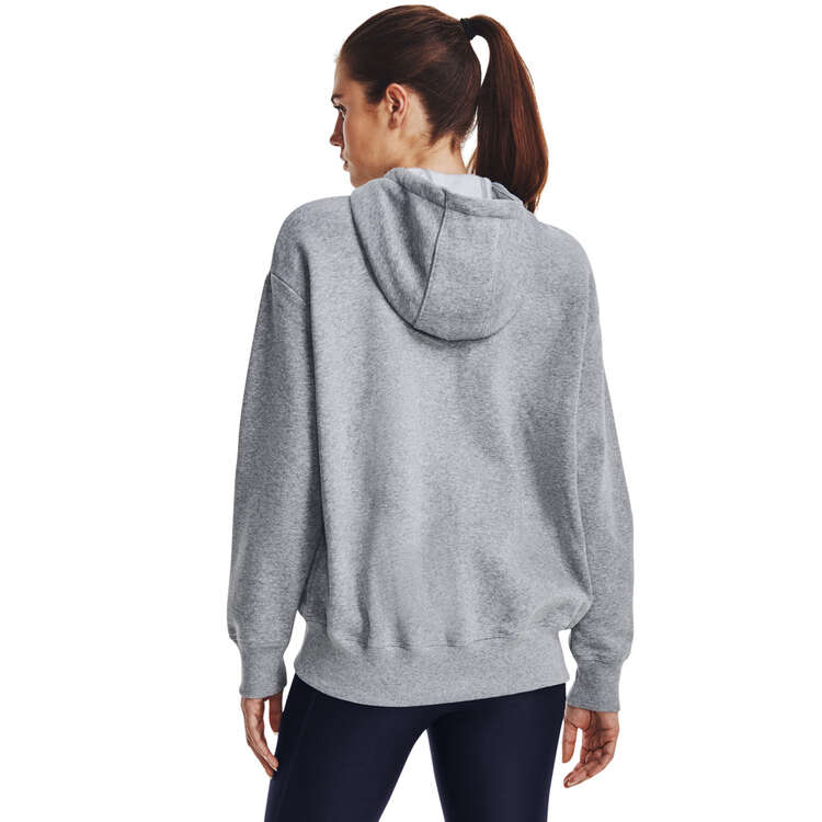 Under Armour Womens Rival Fleece Oversized Hoodie - Grey