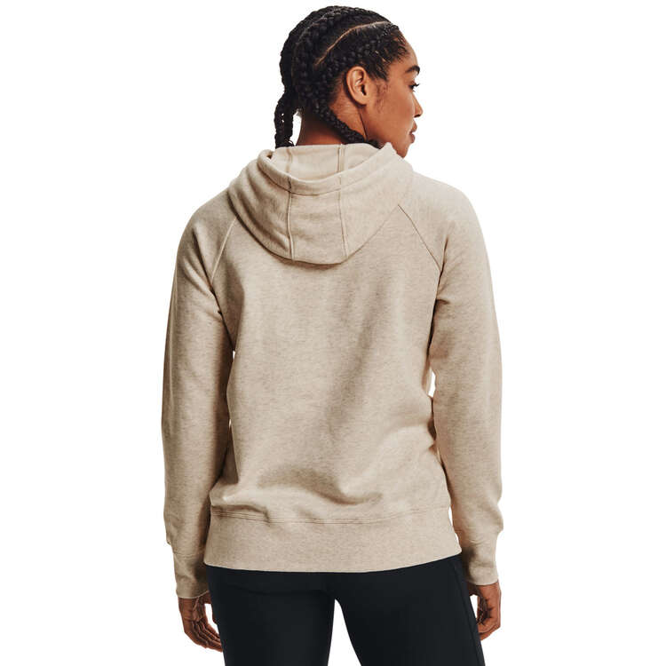 Under Armour Womens Rival Fleece HB Hoodie - Beige