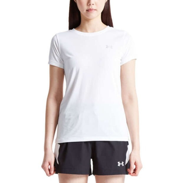 Under Armour Womens Moisture Wicking UA Tech Tee - White