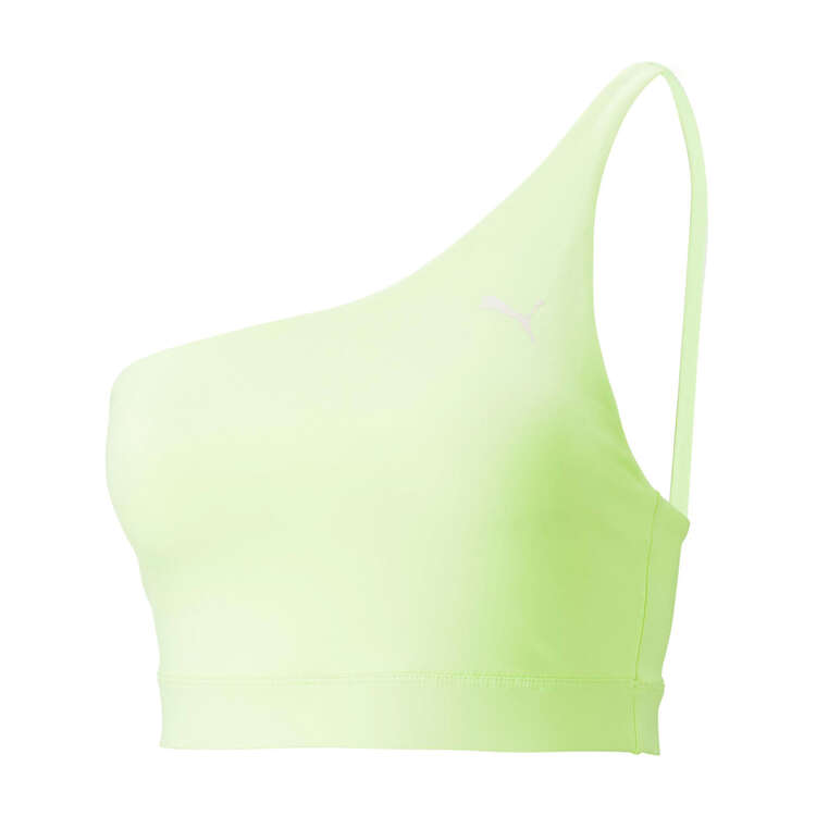 Puma Womens DryCELL Olivia Amato Mid Impact Sports Bra - Yellow