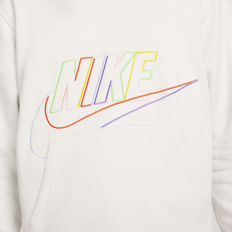 Nike Men's Club Fleece+ Pullover Hoodie - White