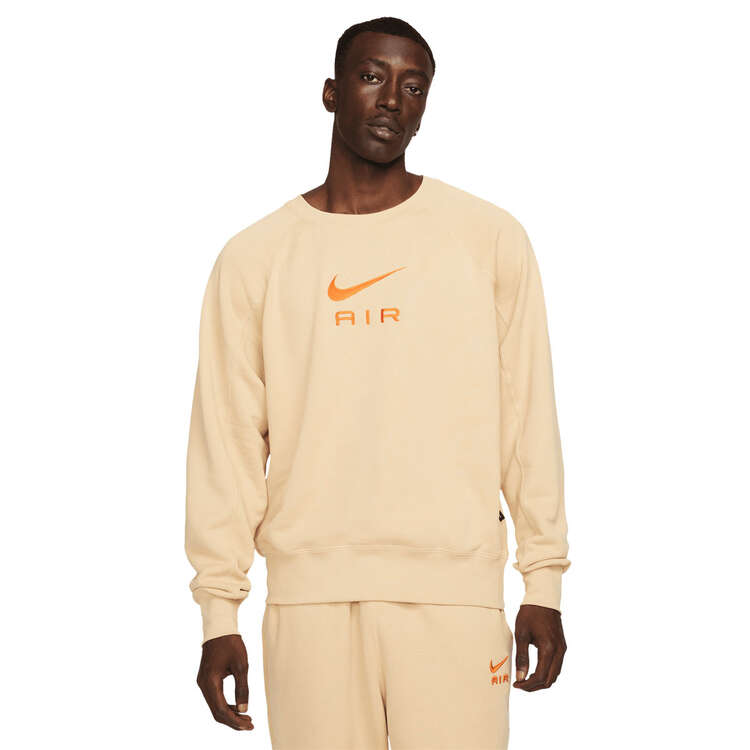 Nike Air Mens Sportswear French Terry Sweatshirt - Beige