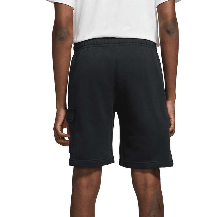 Nike Mens Cotton Sportswear Club Cargo Shorts - Black