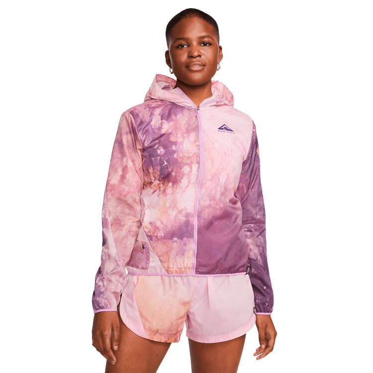 Nike Womens Repel Trail Running Jacket - Purple