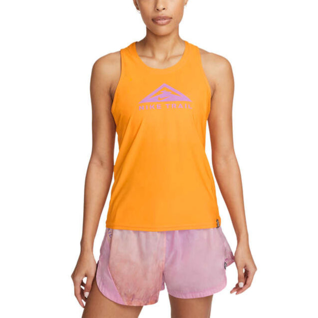 Nike Womens Trail Running Tank - Orange