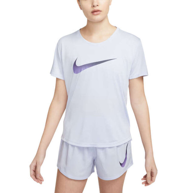 Nike Womens One Running Tee - Purple