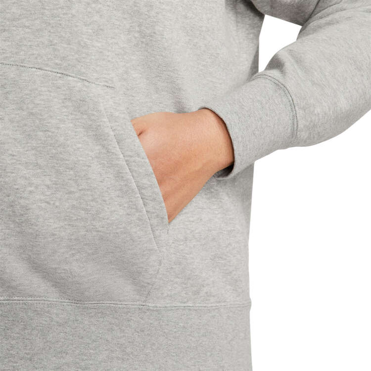 Nike Womens Sportswear Club Fleece Full-Zip Hoodie - Grey