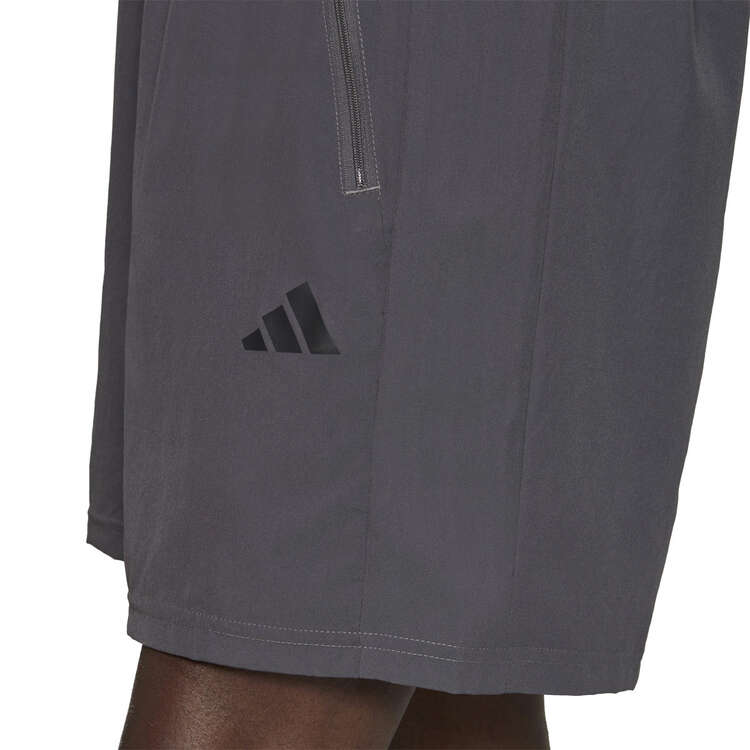 Adidas Mens AEROREADY Train Essentials Woven Training Shorts - Grey