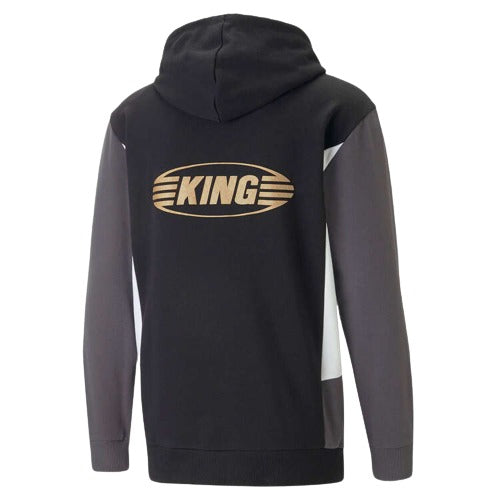 PUMA King Mens Top Football Hoodie - Black