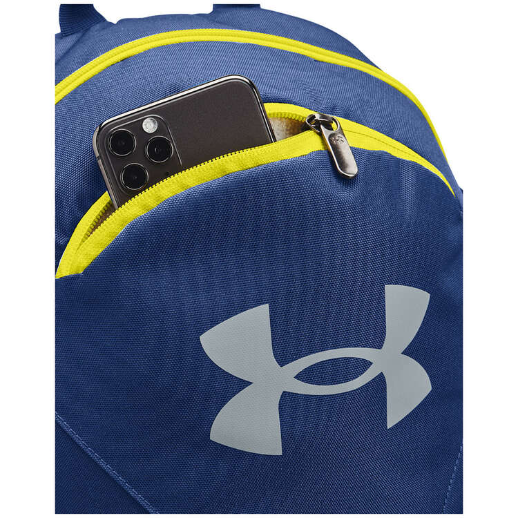 Under Armour Hustle Lite Backpack - Blue/ Yellow