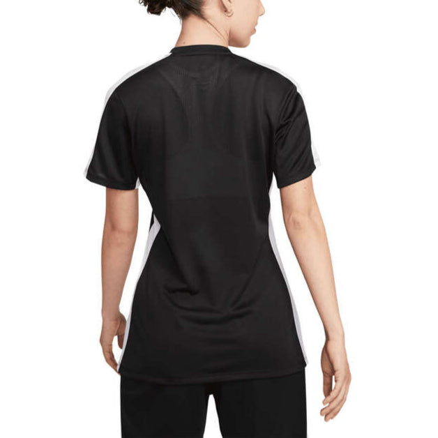 Nike Womens Academy Short Sleeve Football Tee - Black / White