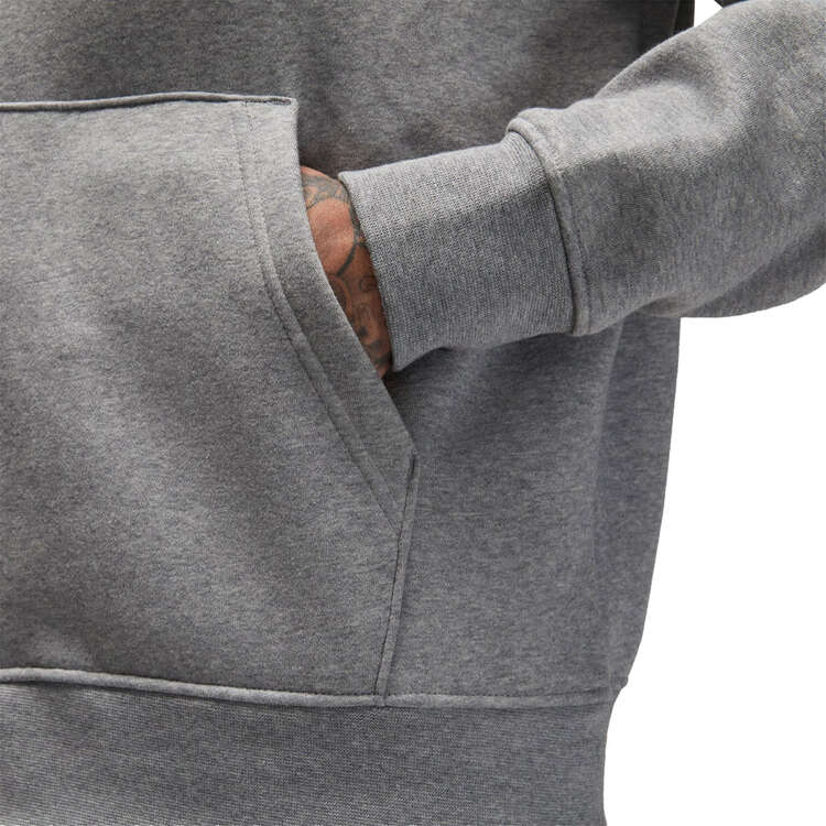 Jordan Mens Essentials Fleece Pullover Hoodie - Grey