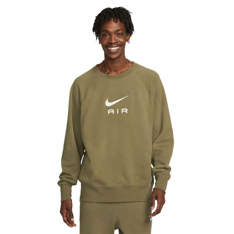 Nike Air Mens Sportswear French Terry Sweatshirt - Green