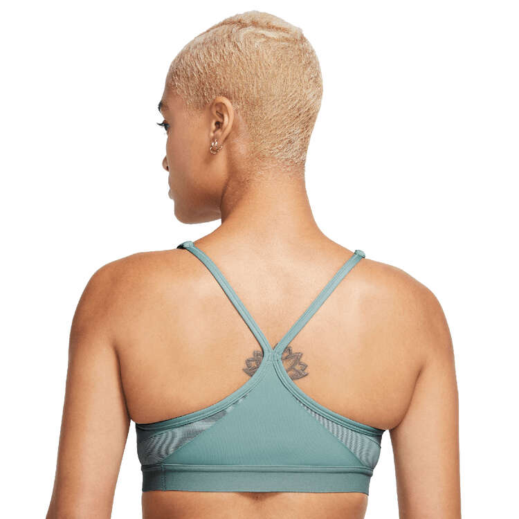 Nike Womens Dri-FIT Indy Padded Racerback Sports Bra - Green