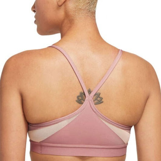 Nike Womens Dri-FIT Indy Padded Racerback Sports Bra - Pink