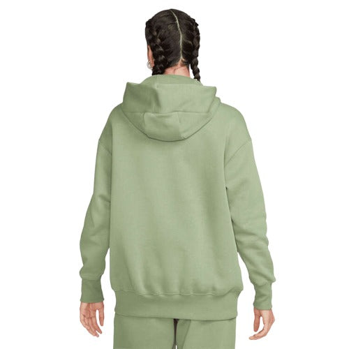 Nike Womens Phoenix Oversized Pullover Hoodie - Green