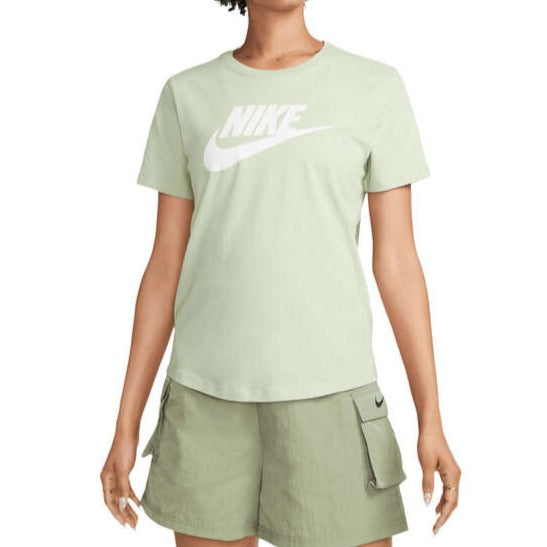 Nike Womens Sportswear Club EssentialsFutura Logo Tee - Green