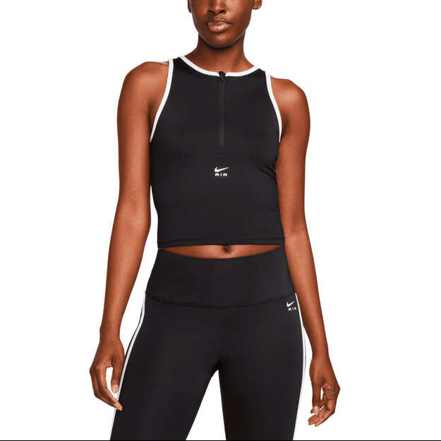 Nike Air Womens Dri-FIT reflective Logo Tank - Black