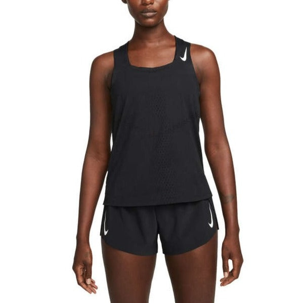 Nike Womens ADV Aeroswift Racing Tank - Black