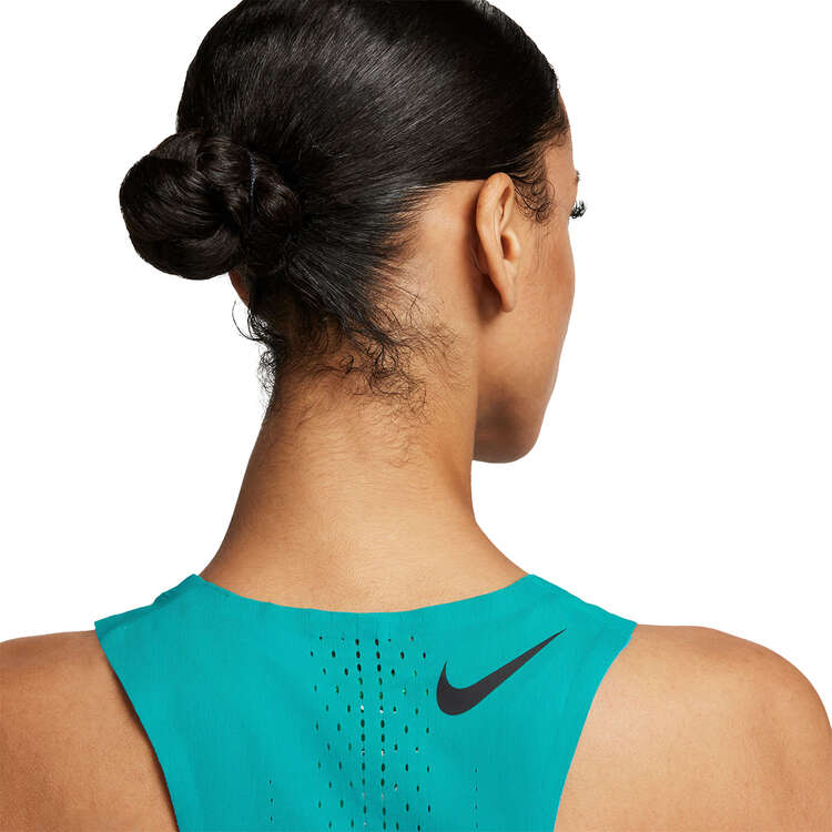 Nike Womens ADV Aeroswift Racing Tank - Teal