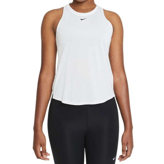 Nike Womens One Standard Tank - White