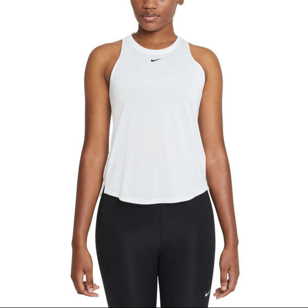 Nike Womens One Standard Tank - White