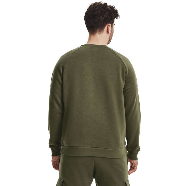 Under Armour Mens UA Rival Fleece Crew - Green