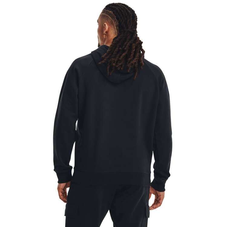 Under Armour Mens UA Rival Fleece Pullover Hoodie - Black