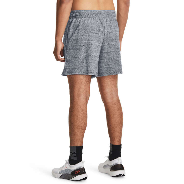 Under Armour Cotton UA Rival Terry 6-inch Shorts - Grey