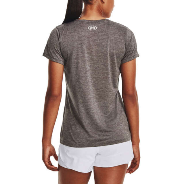 Under Armour Womens Ultra-Soft Tech Twist Tee - Grey