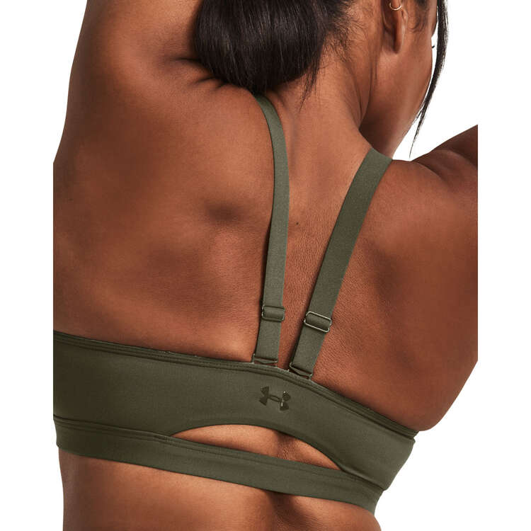 Under Armour Womens SmartForm Evolution Mid Support Sports Bra - Green