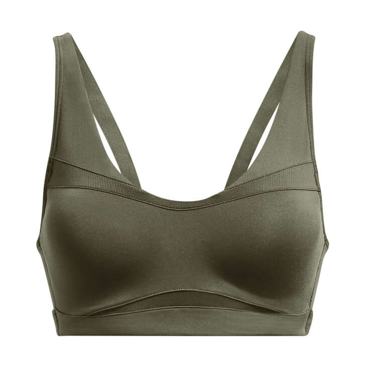 Under Armour Womens SmartForm Evolution Mid Support Sports Bra - Green