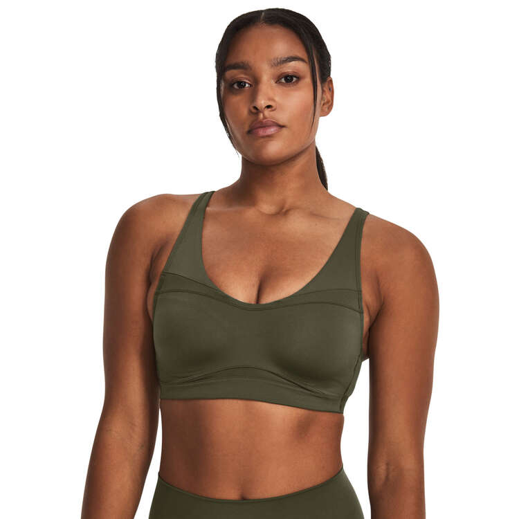 Under Armour Womens SmartForm Evolution Mid Support Sports Bra - Green