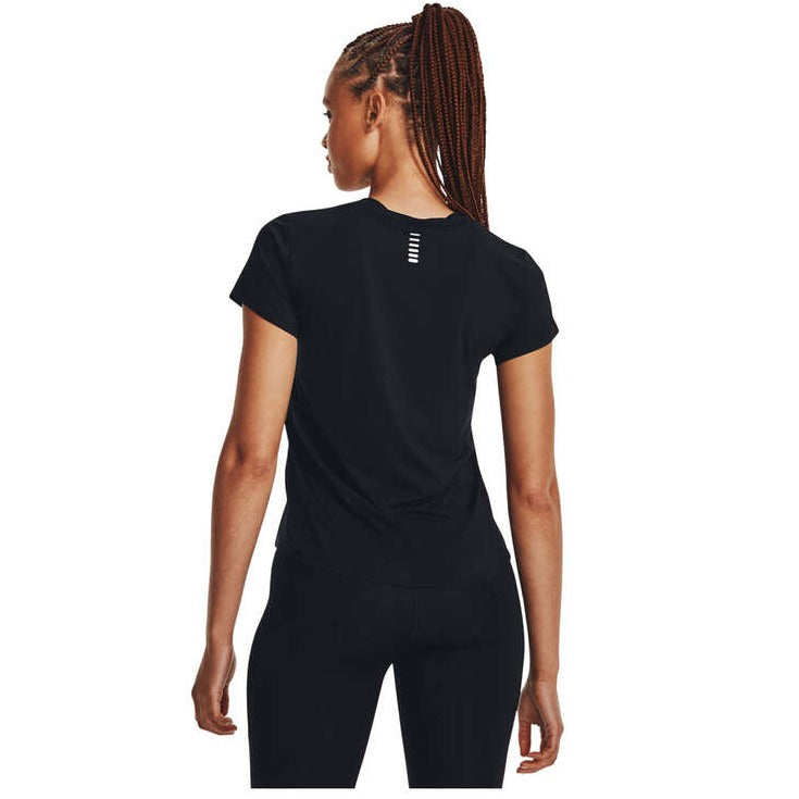 Under Armour Womens Sweat Wicking Iso-Chill Laser Tee - Black