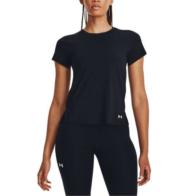 Under Armour Womens Sweat Wicking Iso-Chill Laser Tee - Black