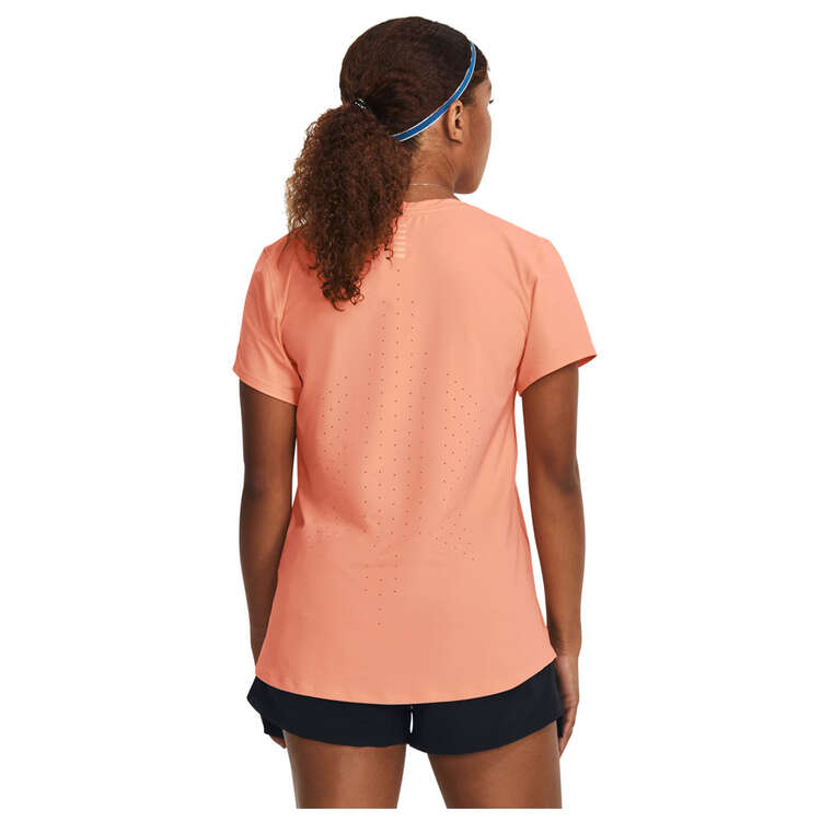 Under Armour Womens Sweat Wicking Iso-Chill Laser Tee - Pink