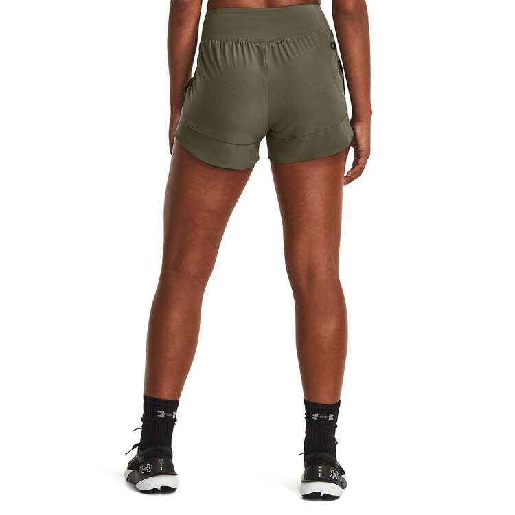 Under Armour Womens SmartForm Flex Woven Shorts - Green