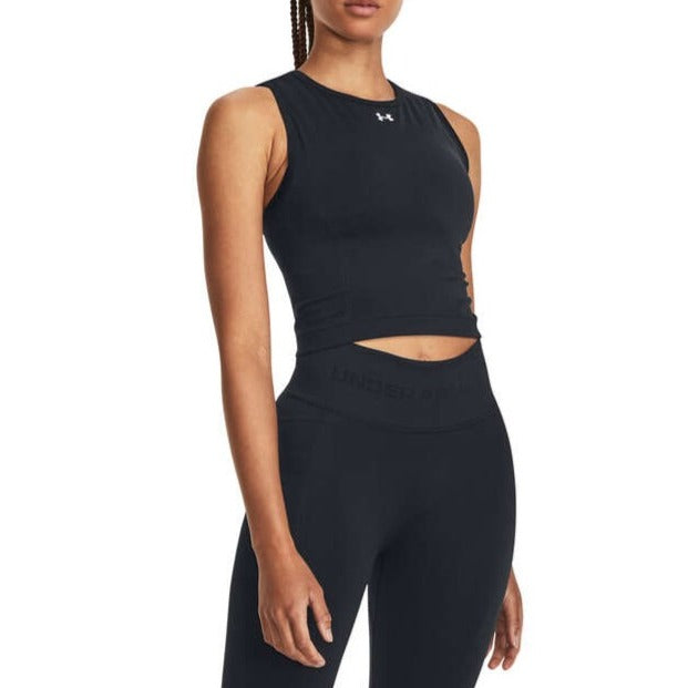 Under Armour Womens Knit UA Train Seamless Tank - Black